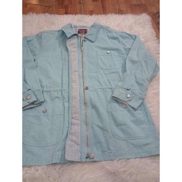 D & C Denim & Co Jean Jacket Women’s Medium Blue - Picture 2 of 9